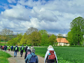 Erste Etappe der Pilgertour von Wettesingen nach Volkmarsen 